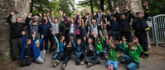 Bild: Zeltlager und Wettbewerbe im Ferienpark