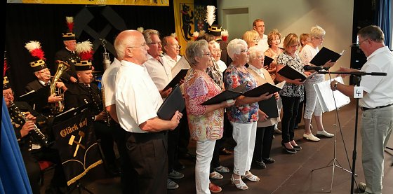 Bild: Er&ouml;ffnung des Bergmannsfestes in Sollstedt