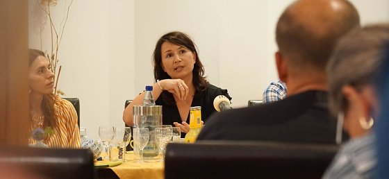 Bild: Umweltministerin Anja Siegesmund wirbt f&uuml;r Biosph&auml;renreservat
