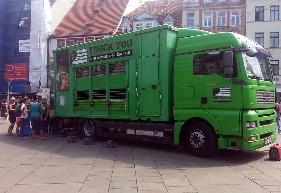 Bild: Bei Demo in Erfurt dabei