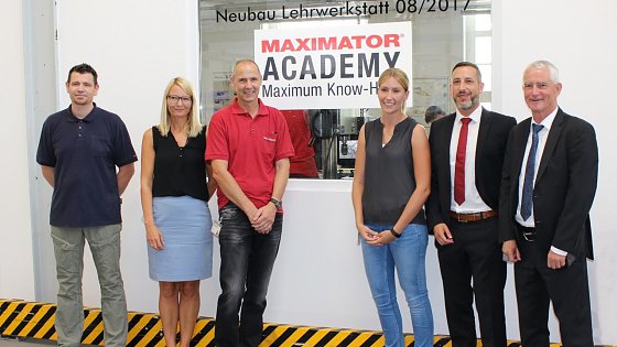 Bild: Maximum Know-how mit den Verantwortlichen, v.l.n.r.  Maik Andree, Bianca Ahlborn, Karsten Raber, Sahra Dempwolf, Niels K&ouml;hler,  Henning Willig.