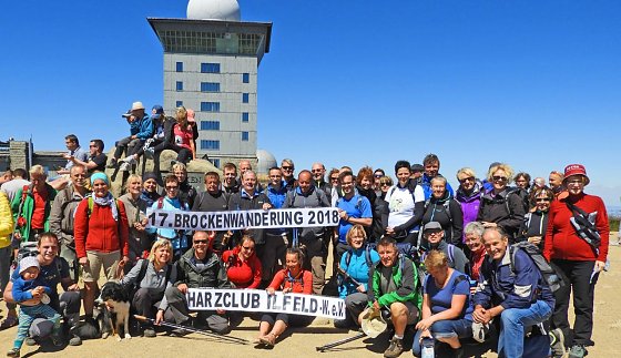 Bild: Angekommen auf dem Brocken