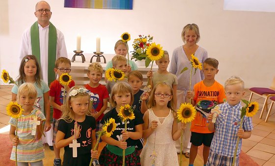 Bild: Einschulungsandacht in Niedergebra