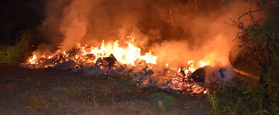 Bild: Brandstiftung wird vermutet