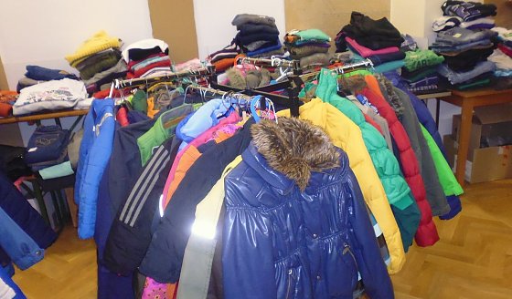 Bild: Viele "Klamotten" im Angebot