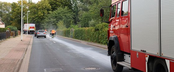 Bild: F&uuml;nf Kilometer lange Dieselspur beseitigt