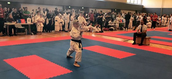 Bild: Nico Reim bei der Kata