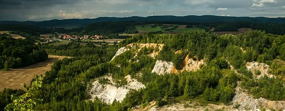 Bild: Gipskarstlandschaft