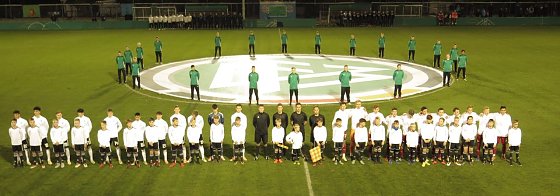 Bild: L&auml;nderspielatmosph&auml;re im AKS