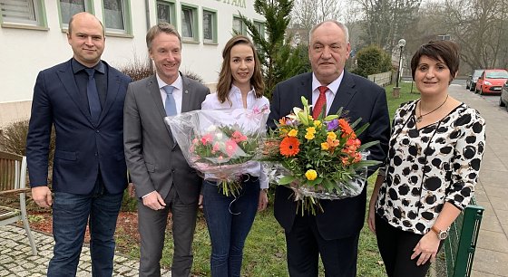 Bild: Gew&auml;hlt mit 98 Prozent: Carolin Gerbothe