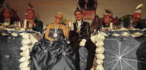 Bild: Prinz Dominik I. und Prinzessin Melanie I.