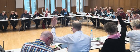 Bild: Blick in den Ratssaal