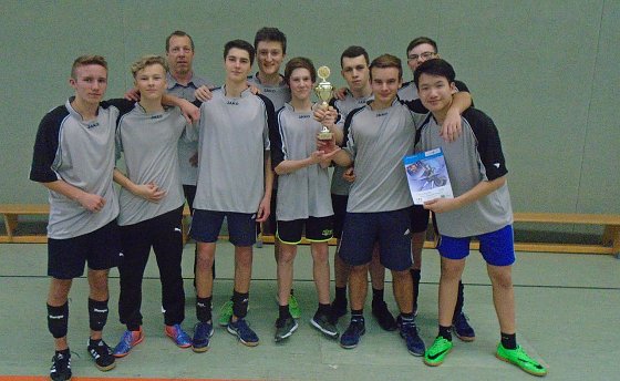 Bild: Schulamtsfinale der Jungen im Volleyball
