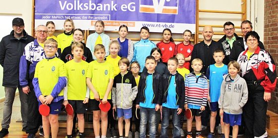 Bild: 36. Tischtennis - Mini - Meisterschaft