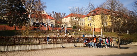Bild: Tolles Wetter zum Hochschulinformationstag am Weinberg