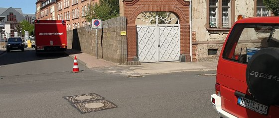 Bild: Feuerwehren und Polizei im Einsatz