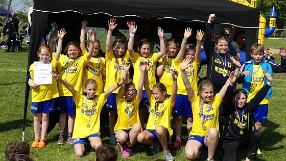 Bild: Erfolgreiche Handballhexen