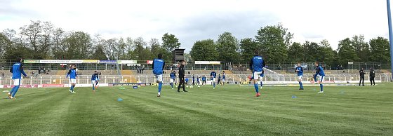 Bild: Bald beginnt das Spiel