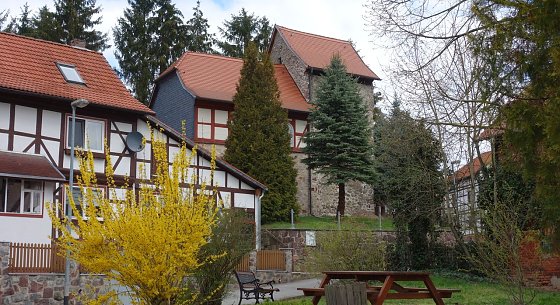 Bild: Blick auf die R&uuml;digsdorfer Kirche