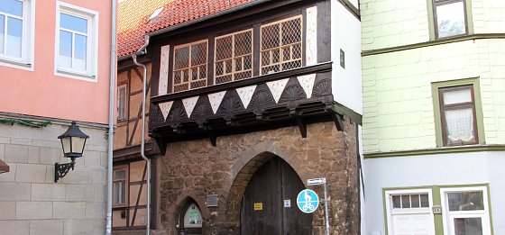 Bild: Domstra&szlig;e in Nordhausen