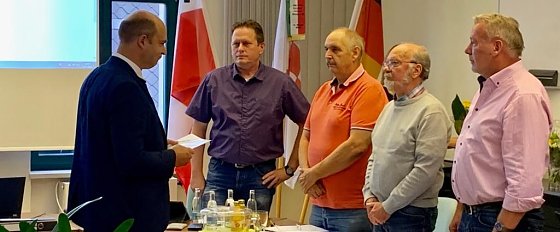 Bild: Konstituierende Sitzung in Ellrich