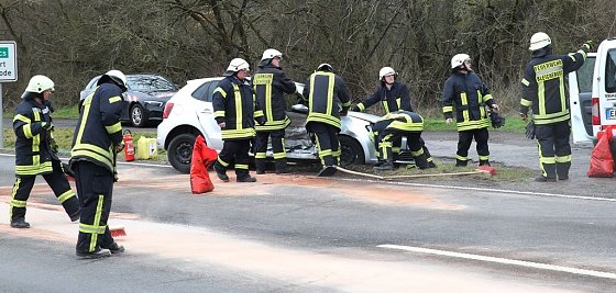 Bild: Unfall bei Elende