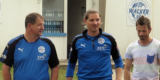 Bild: Sie wollen es sportlich richten: Ingo G&ouml;rke, Philipp Seeland und Ren&eacute; Taute