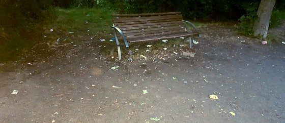 Bild: So sieht es dort an einem Sonntagmorgen aus