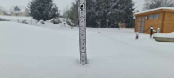 Bild: Heute fr&uuml;h, 8 Uhr, in Nordhausen gemessen