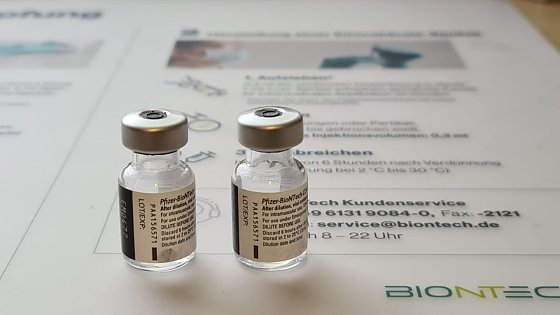 Bild: Impfstoff von Biontech