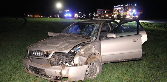 Bild: Unfall auf der Landstra&szlig;e