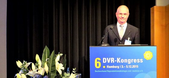 Bild: Beintker &uuml;bernahm 2015 die Pr&auml;sidentschaft des Deutschen Andrologie-Kongresses 2015 in Hamburg