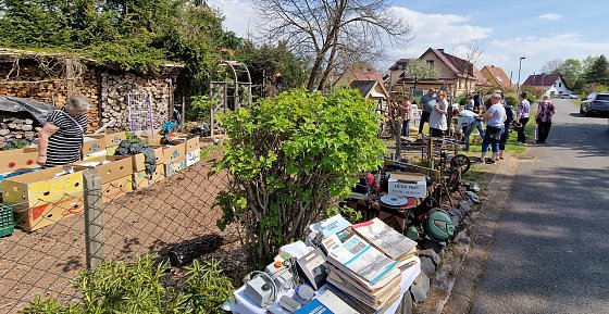 Bild: Hofflohmarkt in P&uuml;tzlingen, Schiedungen, Etzelsrode und Friedrichsthal