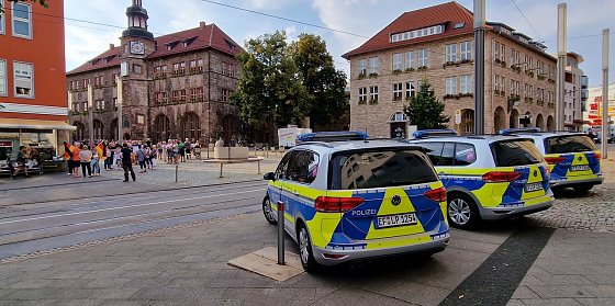 Bild: Abendlicher Spaziergang in Nordhausen