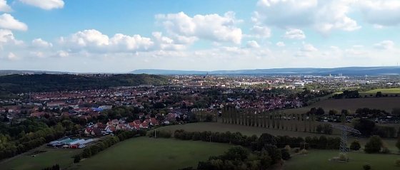 Bild: Blick auf Nordhausen