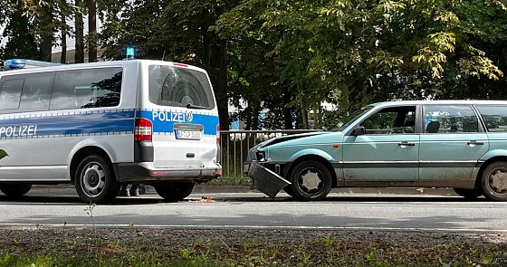 Bild: Am AKS endete die Flucht