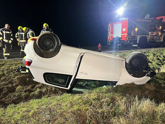 Bild: Unfall auf der B 4