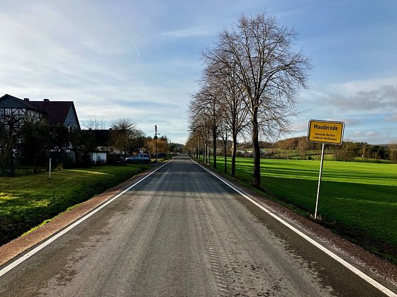 Bild: Die Stra&szlig;e von H&ouml;rningen nach Mauderode wurde saniert