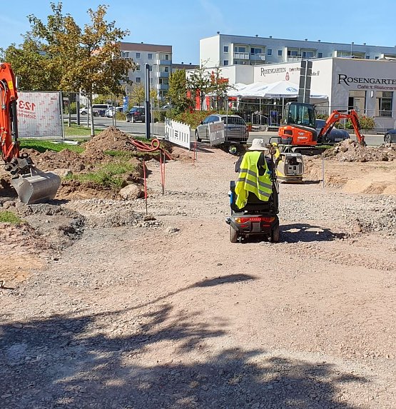 Bild: Baustelle in Nordhausen Nord