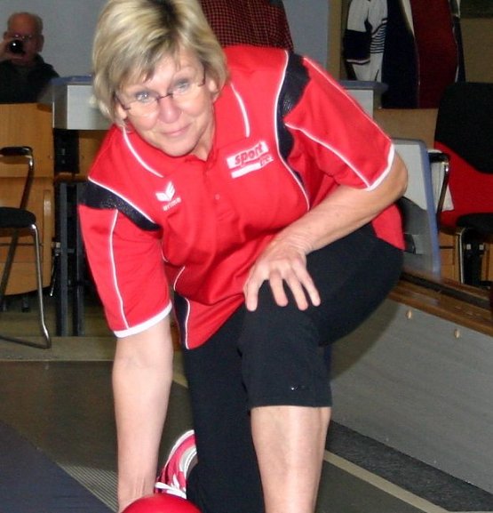 Bild: Inge M&uuml;ller stahl in Wolkramshausen den M&auml;nnern die Schau, war die Tagesbeste