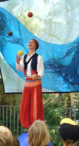 Bild: Die Clowns sind los...