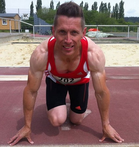 Bild: Sprintet wieder: Marco Bachmann