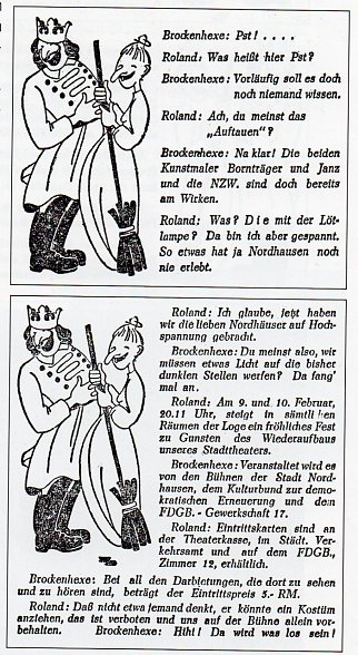 Bild: Der Roland und die Hexe