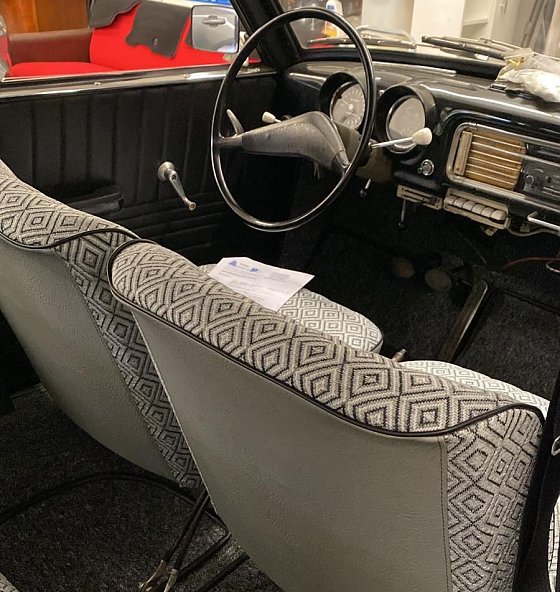 Bild: So sch&ouml;n und bequem kann es in einem Wartburg sein...