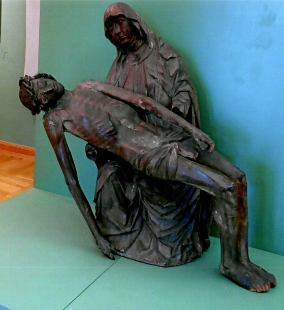 Bild: Pieta aus Lindenholz