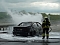Brand auf der Autobahn