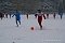 Fu&szlig;ball im Schnee