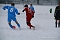 Fu&szlig;ball im Schnee