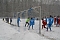 Fu&szlig;ball im Schnee