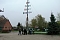Maibaum in Bielen aufgestellt